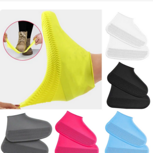 Anti-slip silicon shoe cover